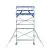 Trabattello Professionale ASC 75x250 cm in Alluminio – Altezza di Lavoro 6,2 m Indipendente