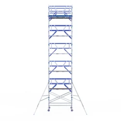 asc-asc-ags-pro-rolling-scaffold-135x190-122m-work.jpg-2 ASC AGS Pro Trabattello Mobile 135x190 – Altezza di Lavoro 12,2m, Parapetto su Entrambi i Lati | AlluPro.it