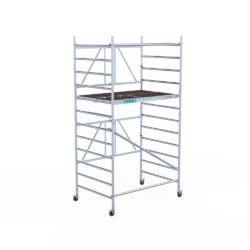 Trabattello Camerale Combi 135x190 cm – Grande Superficie di Lavoro, Altezza 4,7m | AlluPro.it