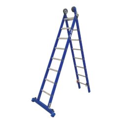Scala Estensibile ASC XD 2x8 con Barra Stabilizzatrice – Sicura e Resistente | AlluPro.it